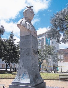 Arbeláez en el parque de la calle 63