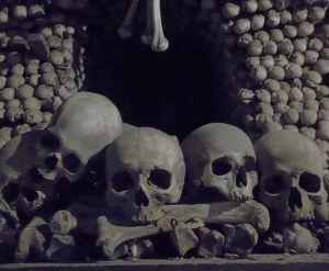 Detalle de una de las pirámides