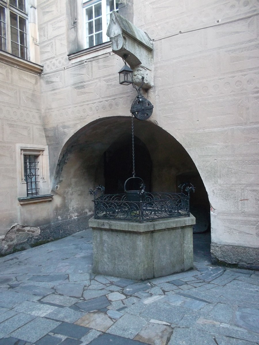 Pozo en el castillo Czocha