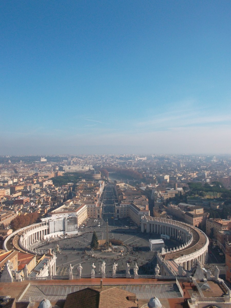 Vista panorámica de Roma