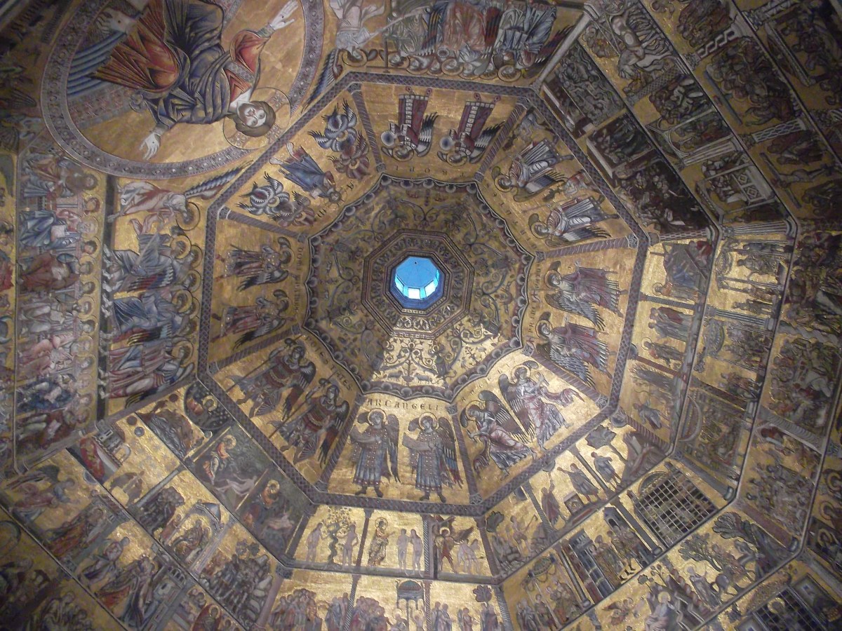 Techo en iglesia de Florencia