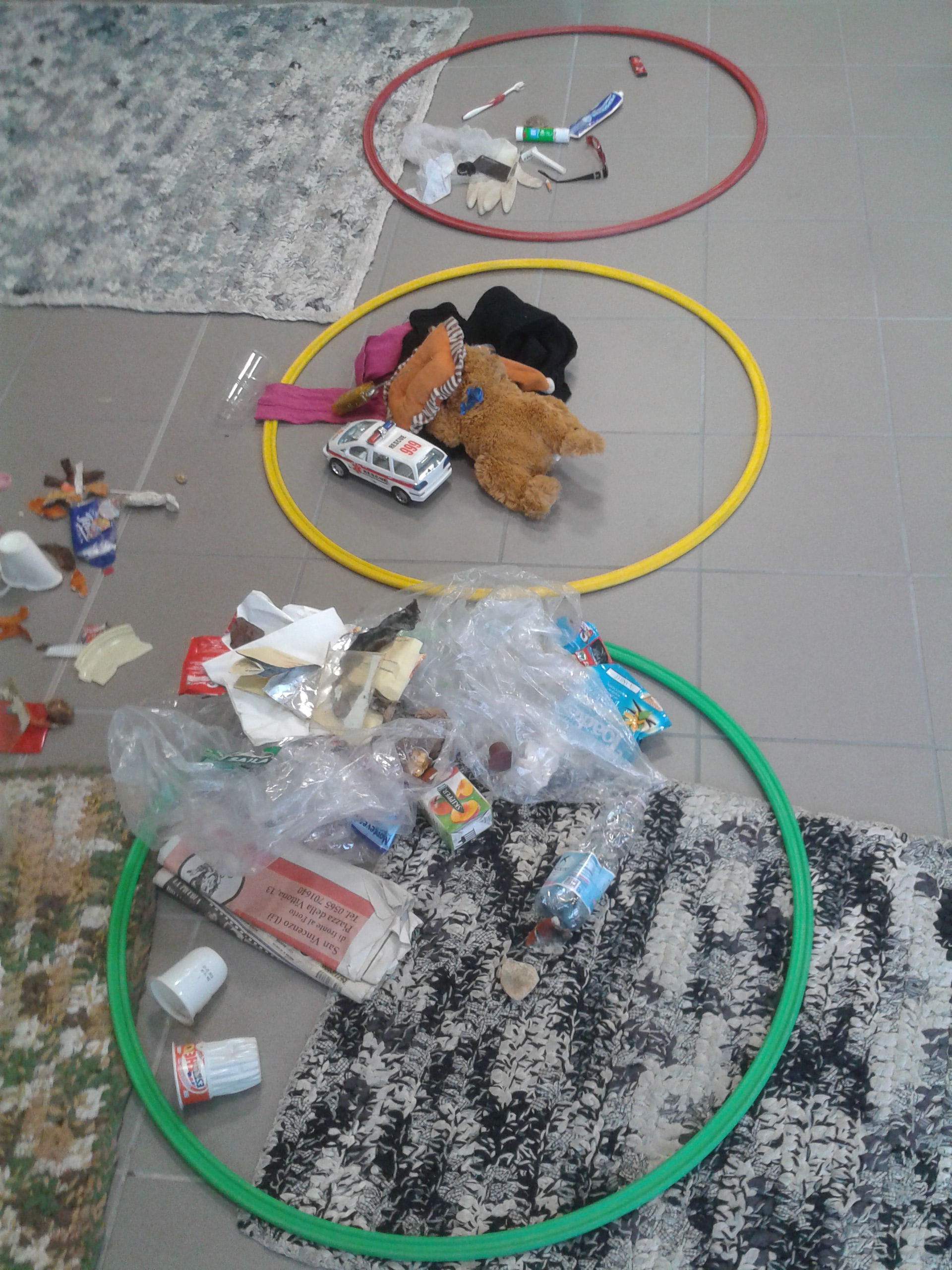 Detalle de qué se puede y qué no reciclar